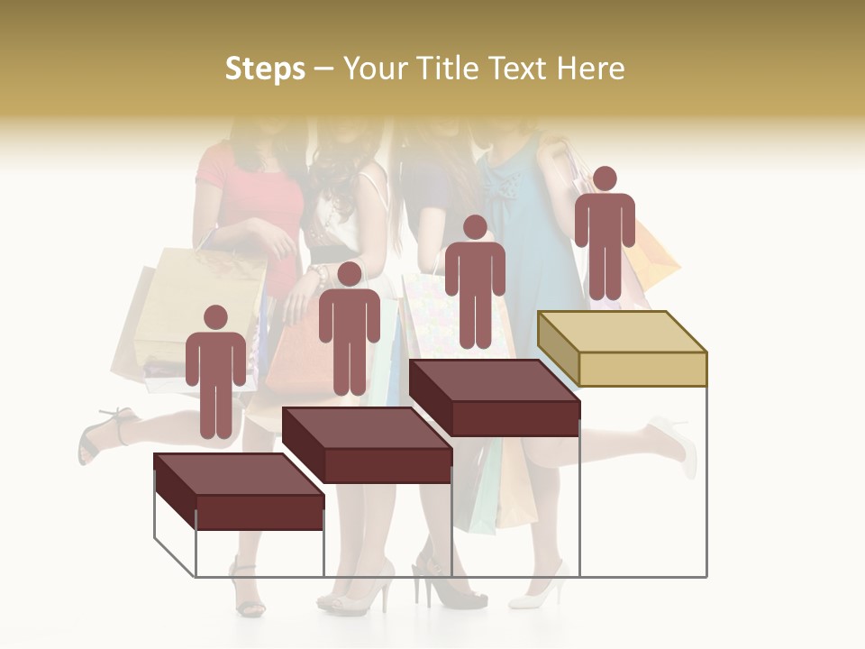 Cheerful Fun Blond PowerPoint Template