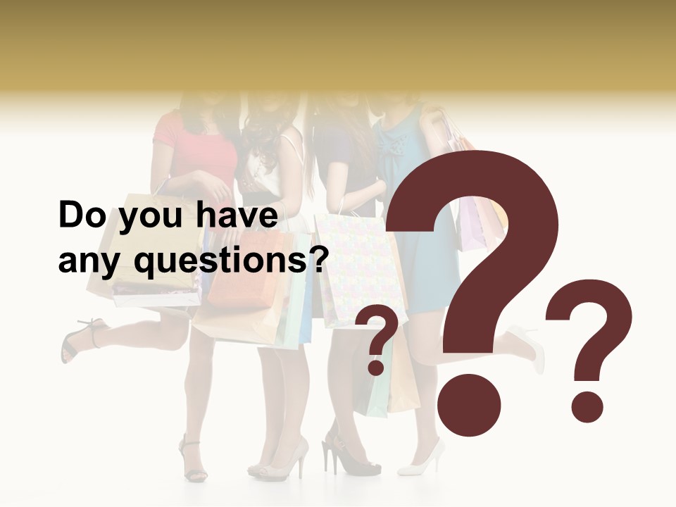 Cheerful Fun Blond PowerPoint Template