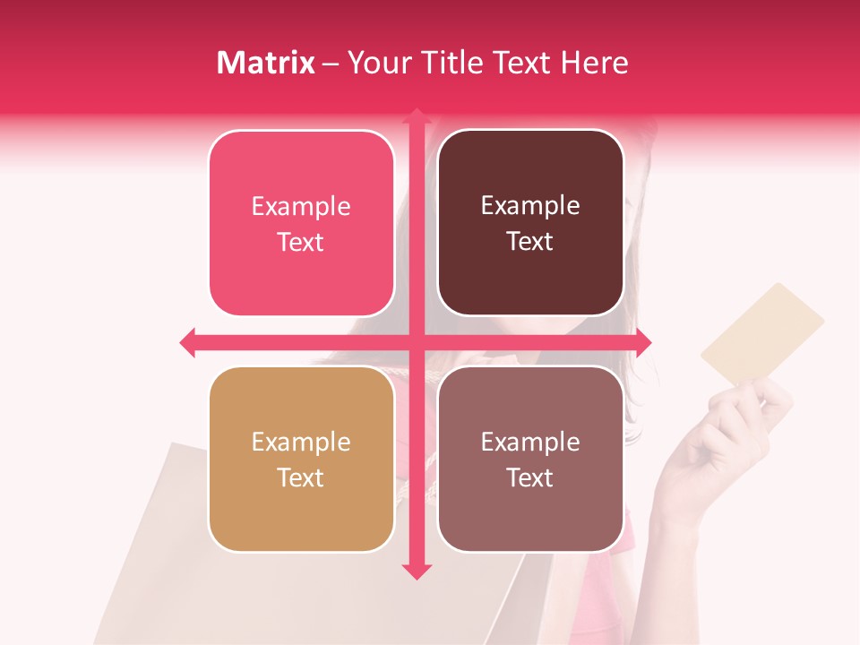 Pretty Buy Woman PowerPoint Template