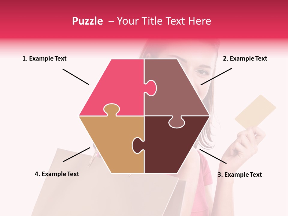 Pretty Buy Woman PowerPoint Template