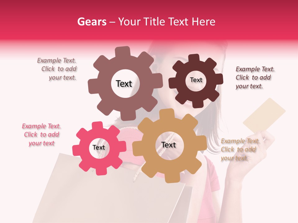 Pretty Buy Woman PowerPoint Template
