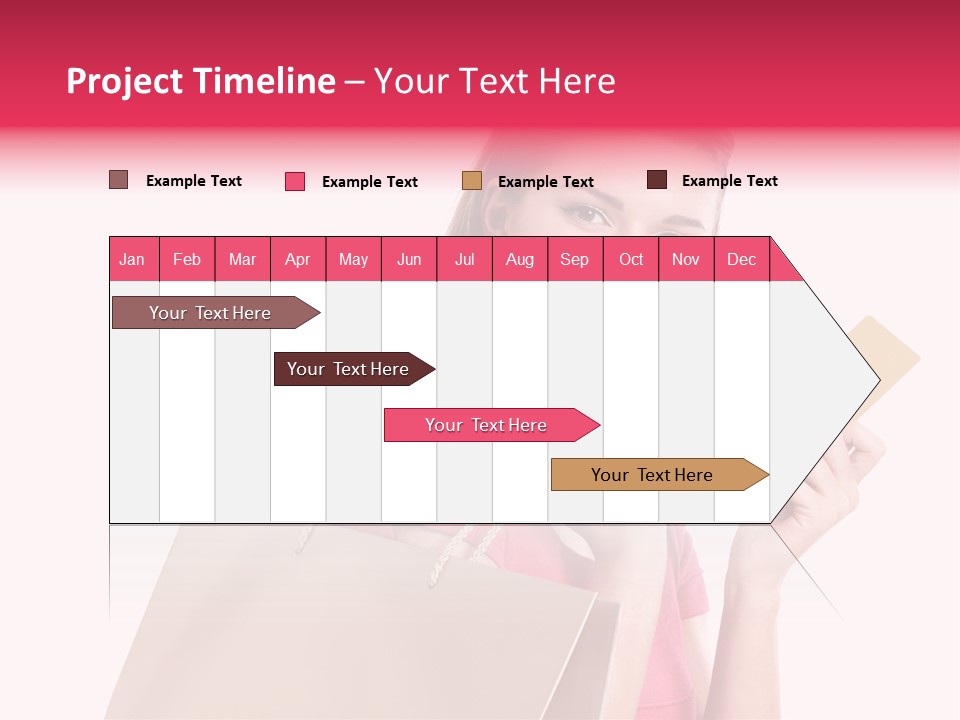 Pretty Buy Woman PowerPoint Template