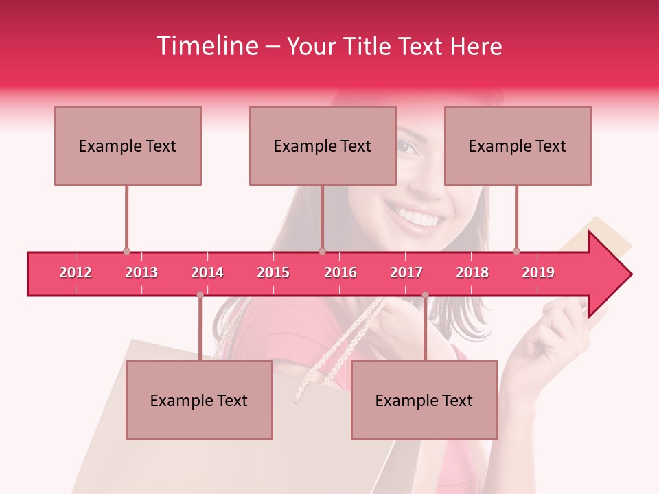 Pretty Buy Woman PowerPoint Template