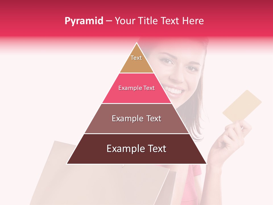 Pretty Buy Woman PowerPoint Template