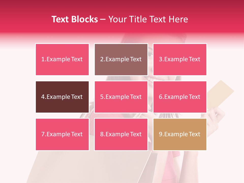 Pretty Buy Woman PowerPoint Template