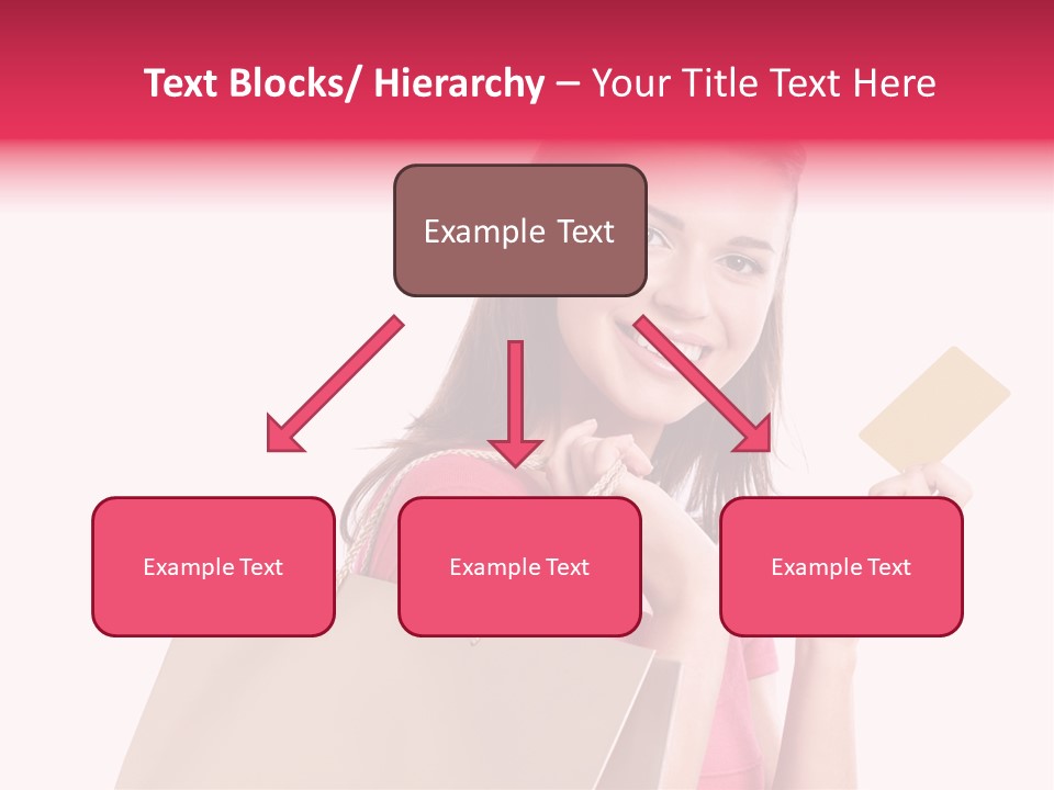 Pretty Buy Woman PowerPoint Template