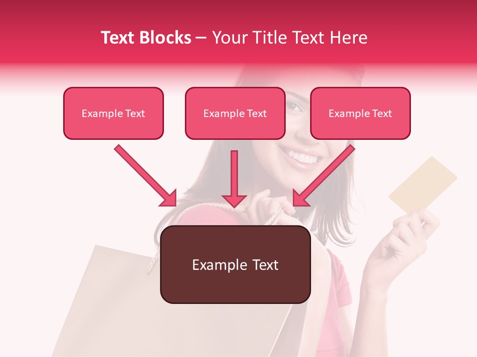 Pretty Buy Woman PowerPoint Template