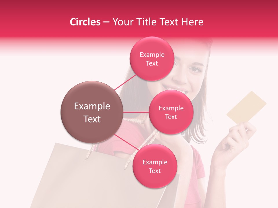 Pretty Buy Woman PowerPoint Template