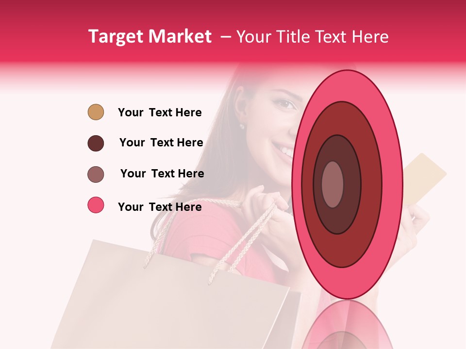 Pretty Buy Woman PowerPoint Template