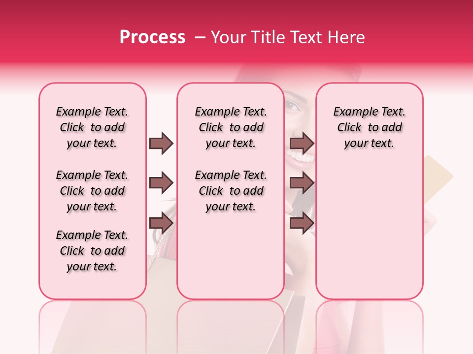Pretty Buy Woman PowerPoint Template