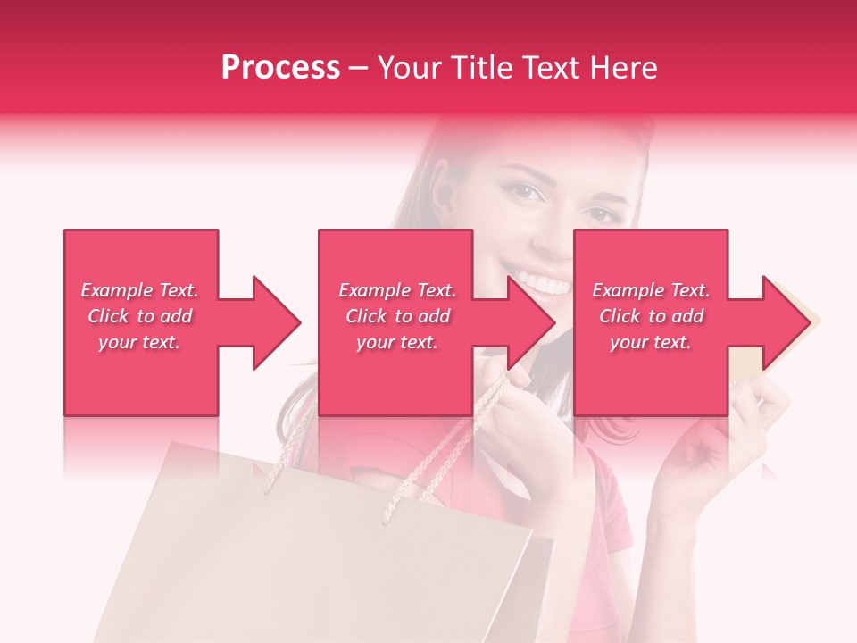 Pretty Buy Woman PowerPoint Template