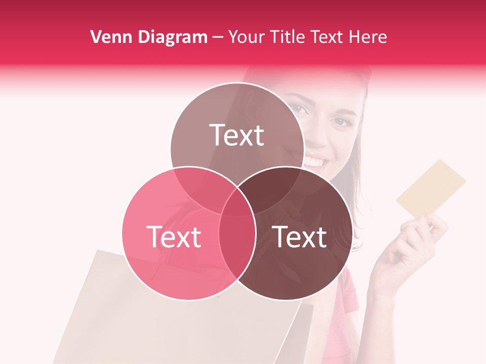 Pretty Buy Woman PowerPoint Template