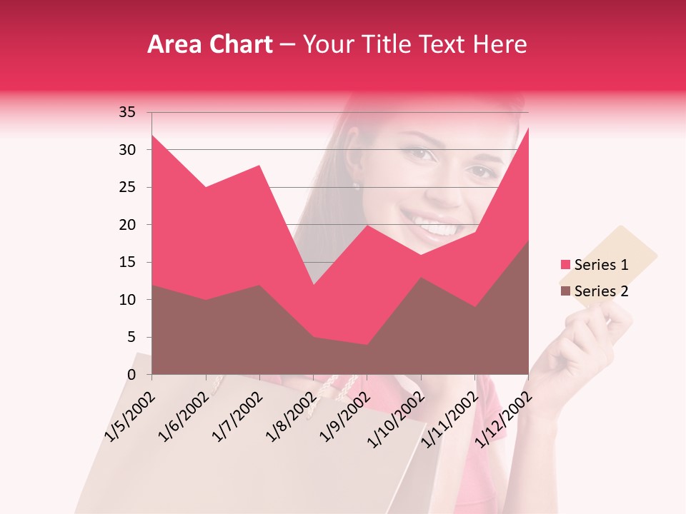Pretty Buy Woman PowerPoint Template
