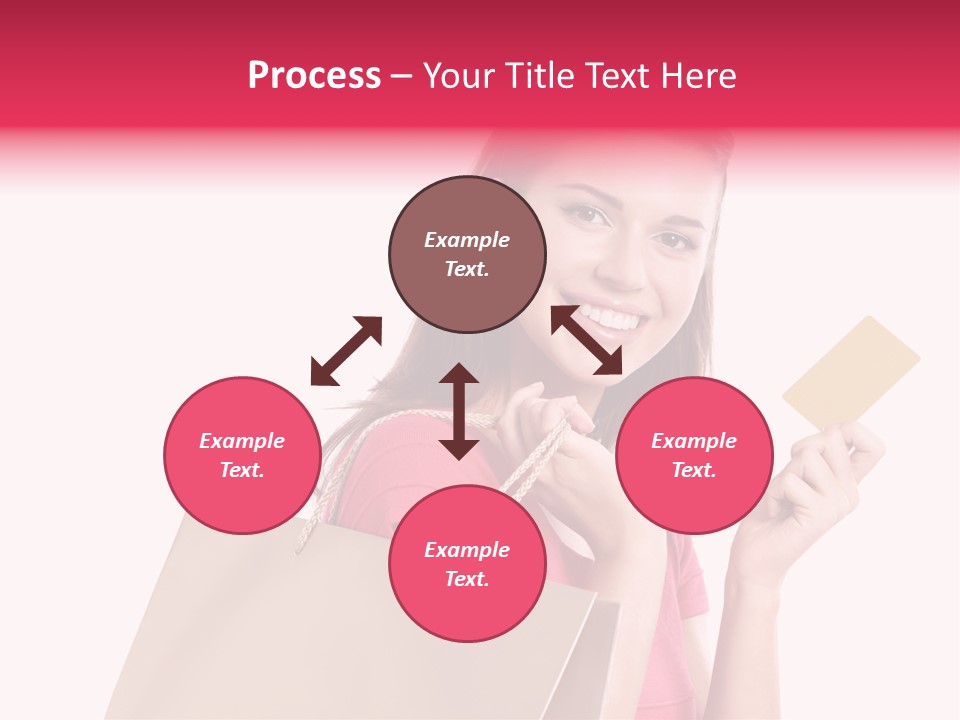 Pretty Buy Woman PowerPoint Template