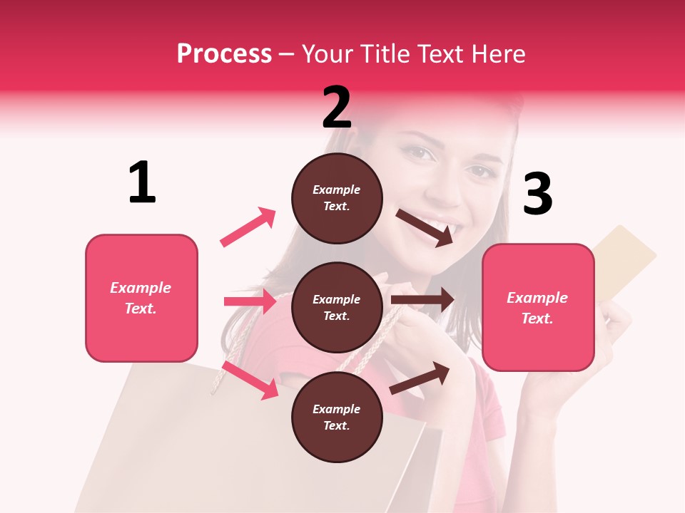 Pretty Buy Woman PowerPoint Template