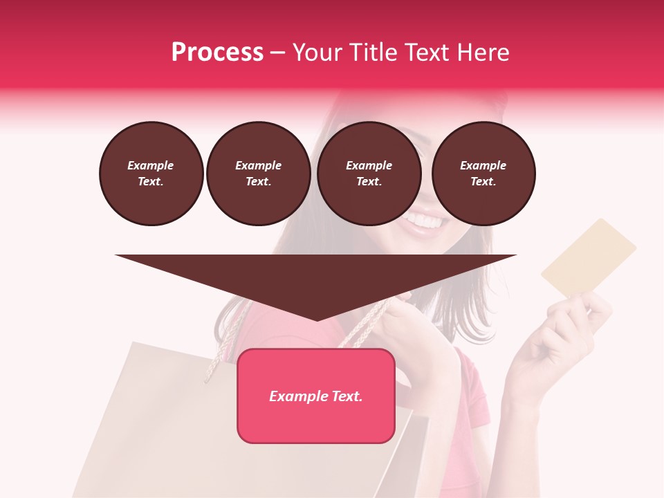 Pretty Buy Woman PowerPoint Template