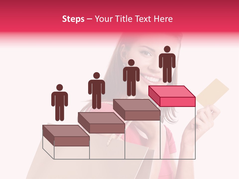 Pretty Buy Woman PowerPoint Template