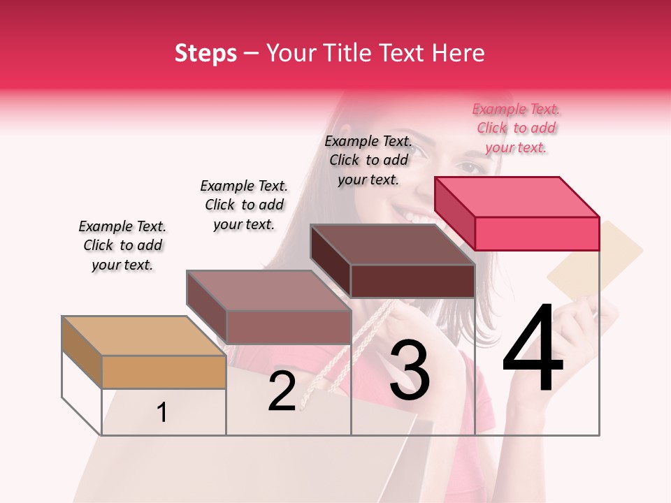 Pretty Buy Woman PowerPoint Template