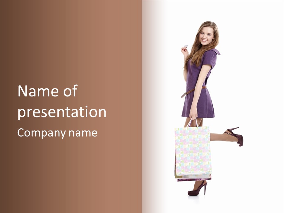 Payment Cheerful Cute PowerPoint Template