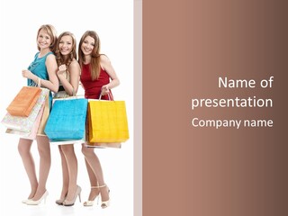 Looking Customer Caucasian PowerPoint Template