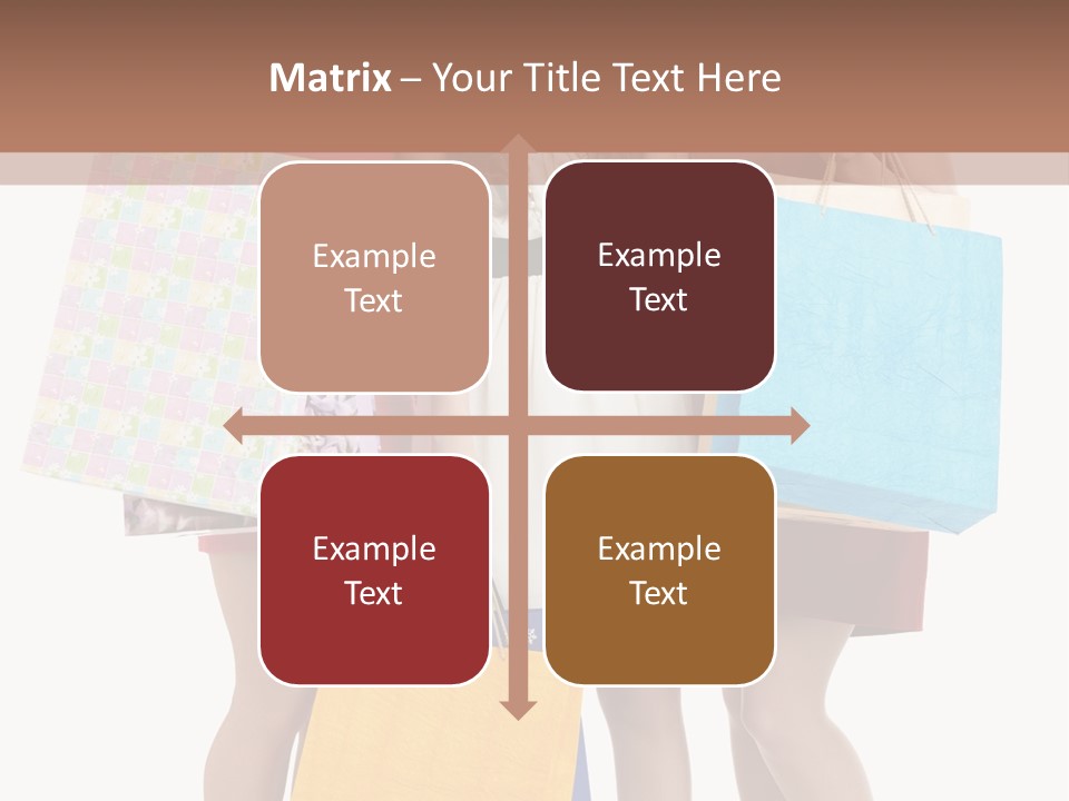 Card Consumer Happiness PowerPoint Template