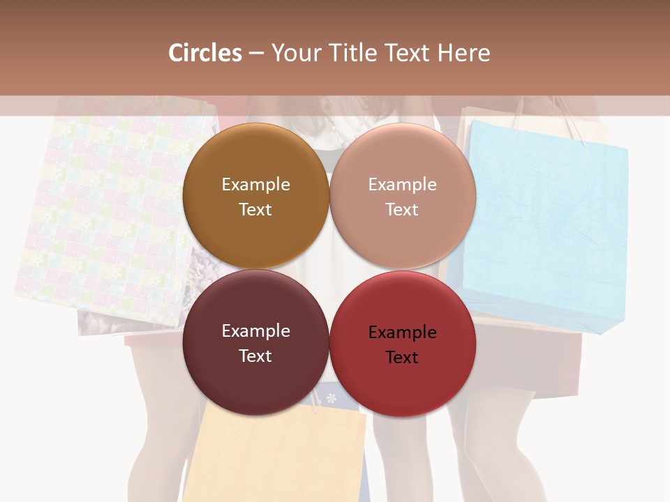 Card Consumer Happiness PowerPoint Template