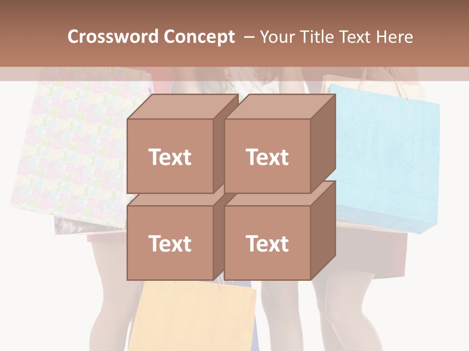 Card Consumer Happiness PowerPoint Template