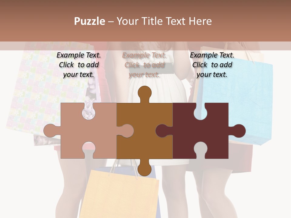 Card Consumer Happiness PowerPoint Template