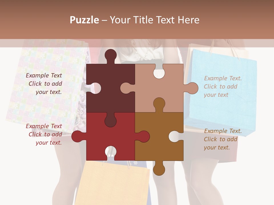 Card Consumer Happiness PowerPoint Template