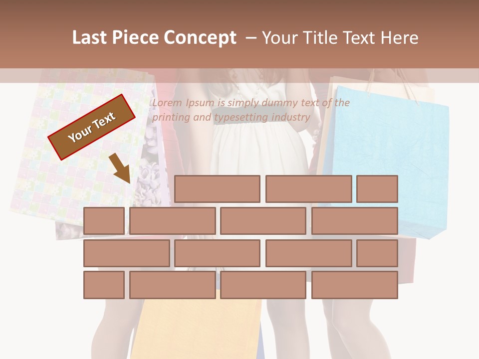 Card Consumer Happiness PowerPoint Template