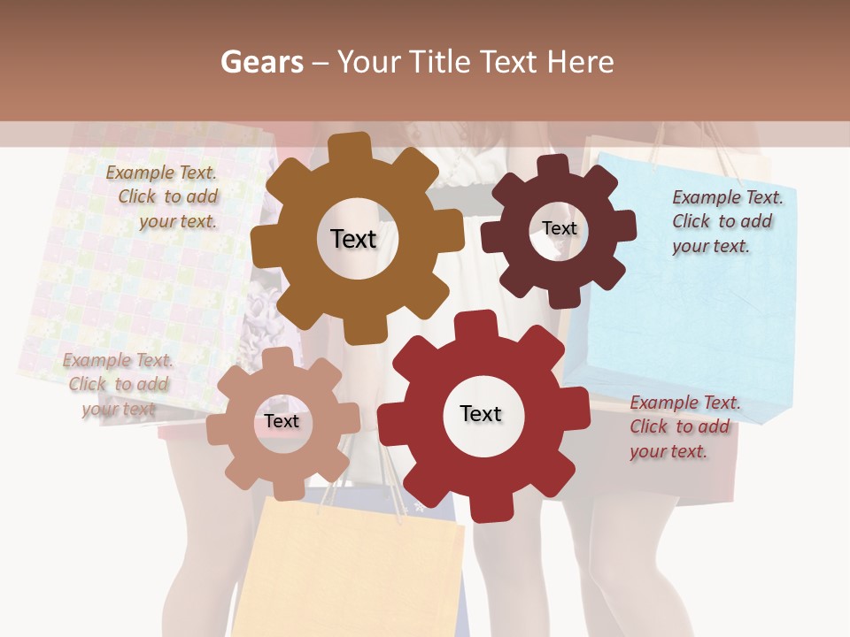 Card Consumer Happiness PowerPoint Template