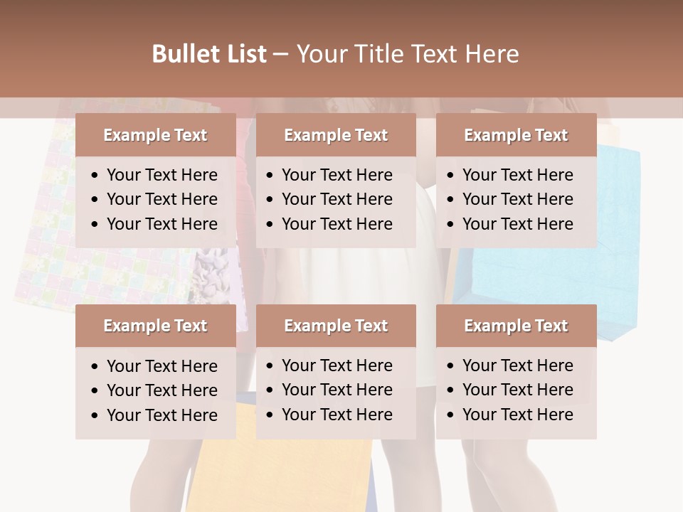 Card Consumer Happiness PowerPoint Template