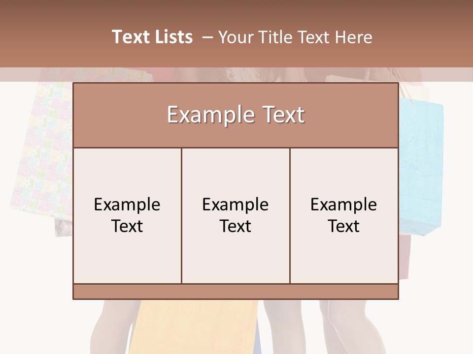Card Consumer Happiness PowerPoint Template