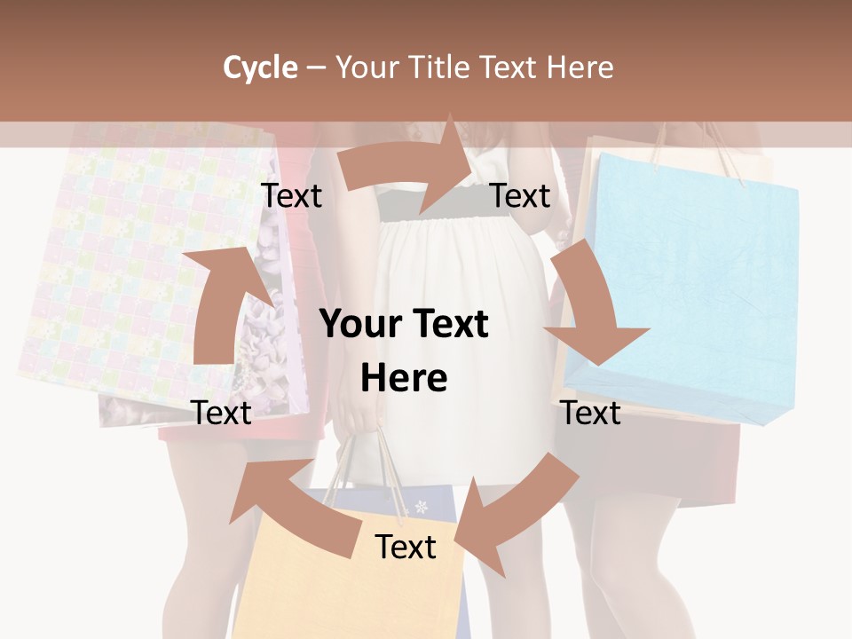 Card Consumer Happiness PowerPoint Template