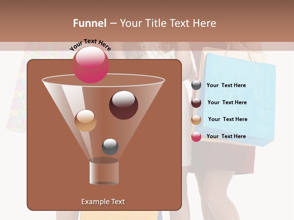 Card Consumer Happiness PowerPoint Template