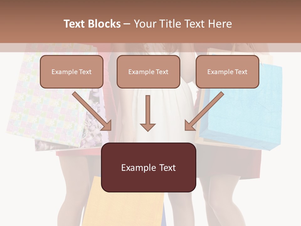 Card Consumer Happiness PowerPoint Template