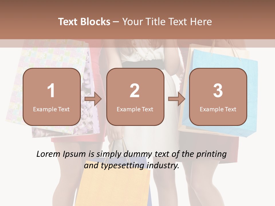 Card Consumer Happiness PowerPoint Template