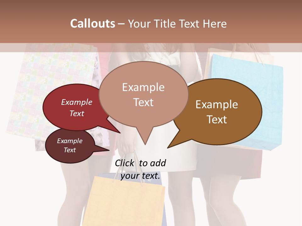 Card Consumer Happiness PowerPoint Template