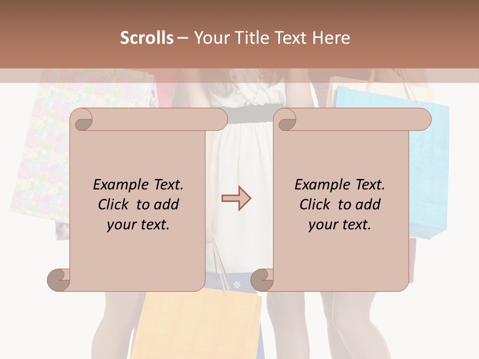 Card Consumer Happiness PowerPoint Template