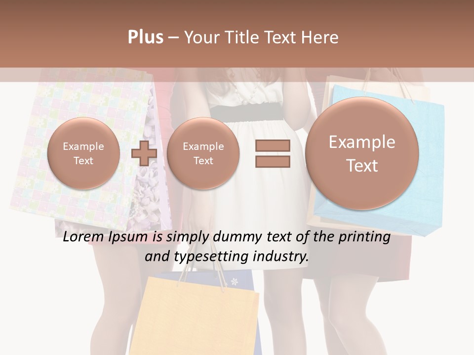Card Consumer Happiness PowerPoint Template
