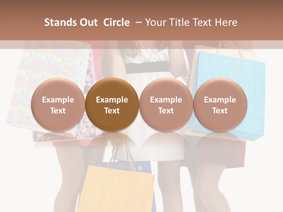 Card Consumer Happiness PowerPoint Template