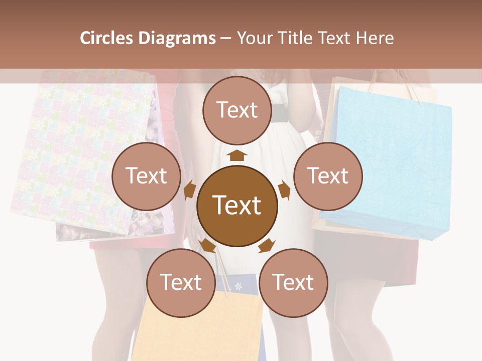 Card Consumer Happiness PowerPoint Template