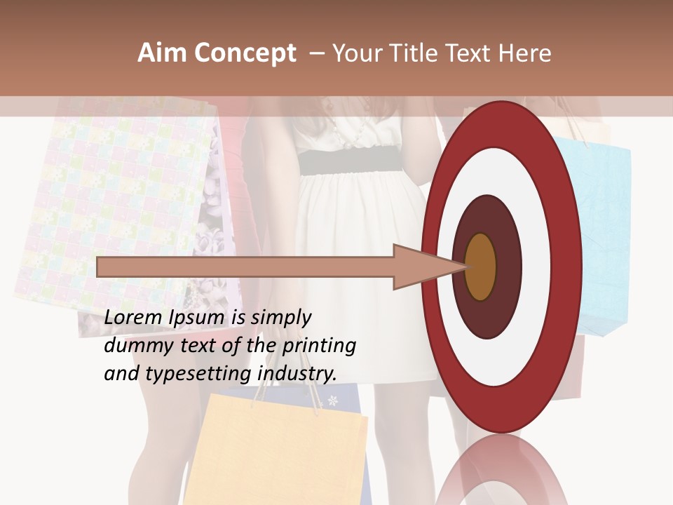 Card Consumer Happiness PowerPoint Template