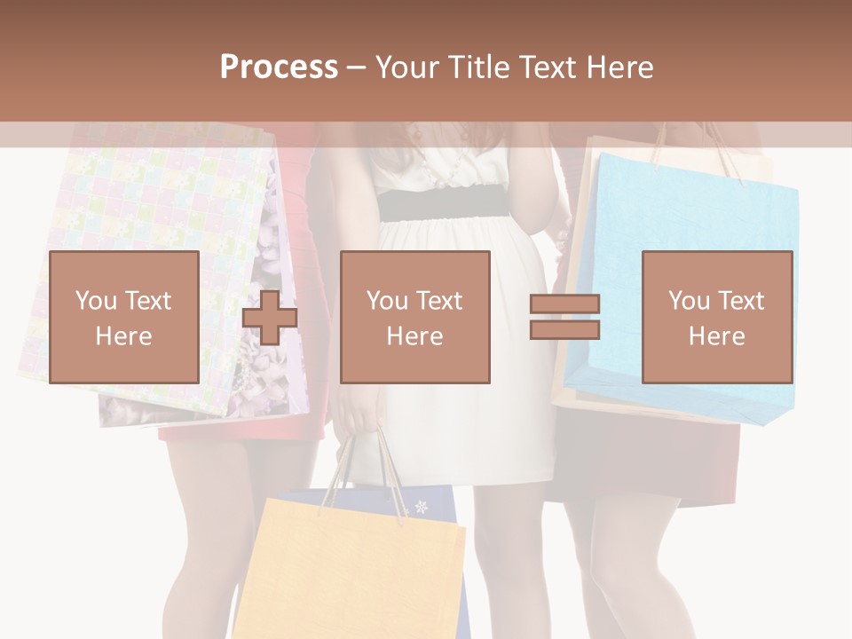 Card Consumer Happiness PowerPoint Template