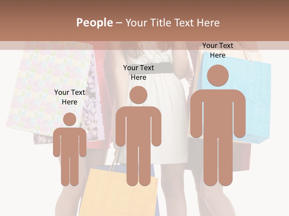 Card Consumer Happiness PowerPoint Template