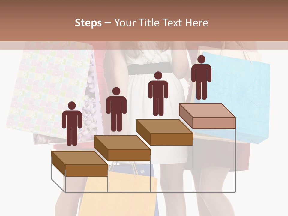 Card Consumer Happiness PowerPoint Template