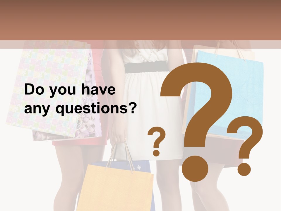 Card Consumer Happiness PowerPoint Template