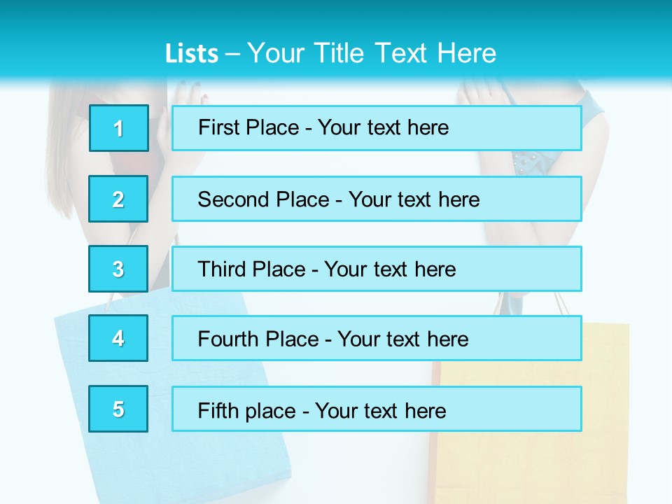 Lifestyle Fashion Cheerful PowerPoint Template