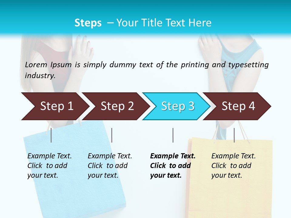 Lifestyle Fashion Cheerful PowerPoint Template