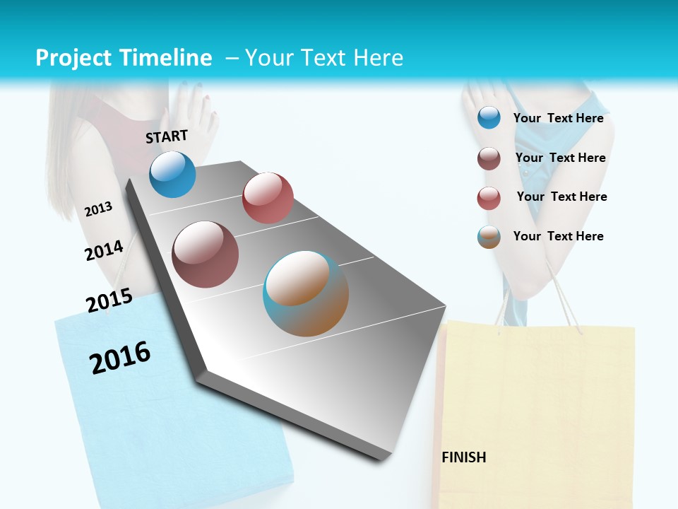 Lifestyle Fashion Cheerful PowerPoint Template